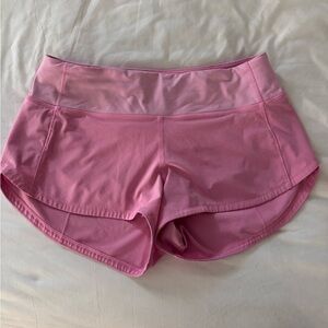 Lululemon speed up shorts size 4!